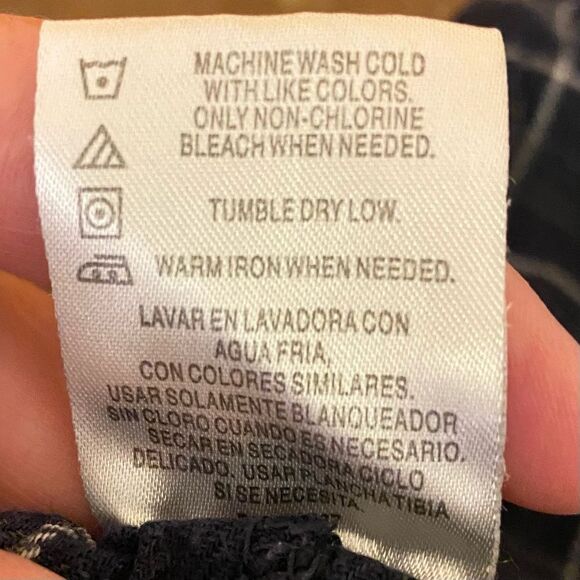 Penn State Flannel Lounge Pants Sideline Apparel Mens Size LG Plaid Navy White - Picture 4 of 4